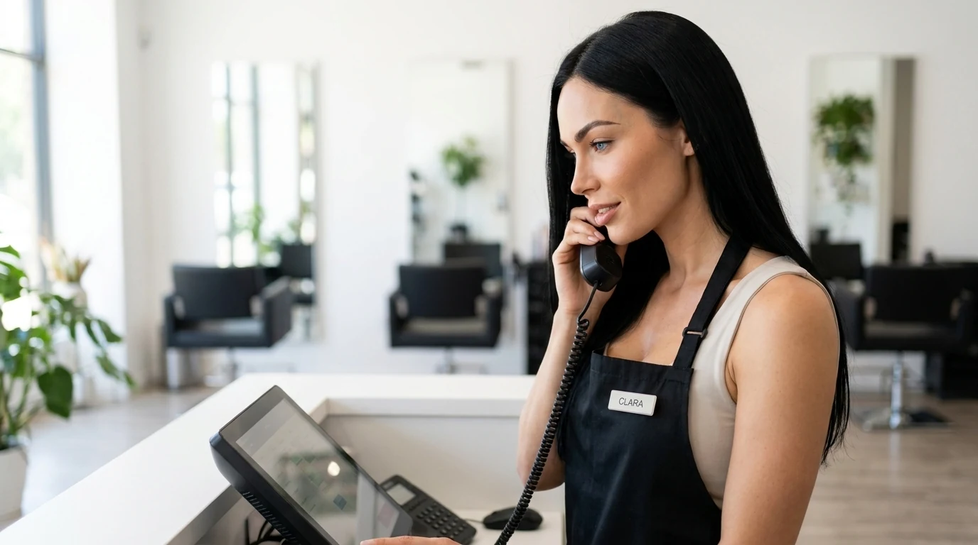 AI phone booking for salons and barbershops